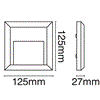 Εικόνα από Επιτοιχο Φωτ. 16Led IP65 1W 3000K Γκρι Vk/02022/G/W VK Lighting 75169-248997