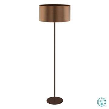 Εικόνα της Επιδαπεδιο Φωτιστικο 1 Braun-Kupfer Saganto 1 SL Eglo 39358