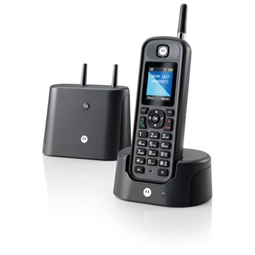 Εικόνα της Motorola O201 Black GR (Ελληνικό Μενού) Αδιάβροχο ασύρματο τηλέφωνο με εμβέλεια έως και 1 km