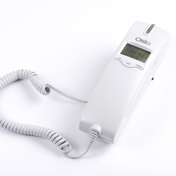 Εικόνα της Osio OSW-4650W Λευκό Ενσύρματο τηλέφωνο γόνδολα με οθόνη