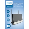 Εικόνα από Philips SDV6222/GRS Κεραία τηλεόρασης HDTV/4K/UHF/VHF/FM εσωτερικού χώρου με ενισχυτή 48 dB και φίλτρο GSM - 21 x 14 cm
