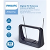 Εικόνα από Philips SDV1226/GRS Κεραία τηλεόρασης HDTV/4K/UHF/VHF/FM εσωτερικού χώρου με ενισχυτή 28 dB και φίλτρο GSM - 17 x 12 cm