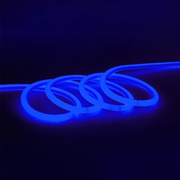 Εικόνα από ROUND NEON FLEX LED ΤΑΙΝΙΑ 10W BLUE 220-240V 900lm 160° IP65 DIMMABLE UNIVERSE