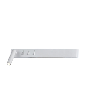 Εικόνα της Απλικα Τοιχου Led 1X3W+2X6W Λευκη 40Cm Vk/04231/W/W/40 VK lIghting 64171-264727