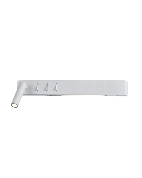 Εικόνα από Απλικα Τοιχου Led 1X3W+2X6W Λευκη 40Cm Vk/04231/W/W/40 VK lIghting 64171-264727