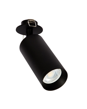 Εικόνα της Σποτ Χωνευτο Φ60Χ130Mm Gu10 Μαυρο Vk/04195/B VK lIghting 64174-941121