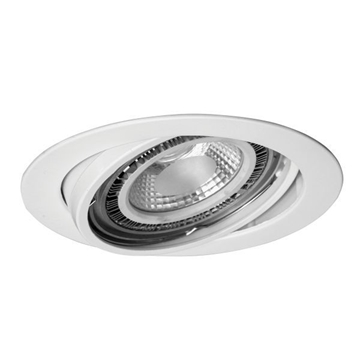 Εικόνα της Σποτ Χωνευτό Οροφής  AR111 12V G53 ΛΕΥΚΟ KT Lighting