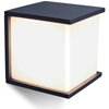 Εικόνα από Φωτιστικο Box Cube Απλικικα 17x17 1xE27 Ανθρακι LUTEC 5184601118