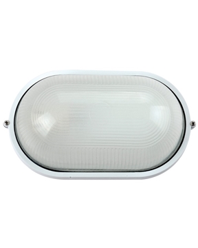 Εικόνα της Φωτιστικό Χελώνα Αλουμινίου 60W IP54 E27 Με Γυαλί FROST
