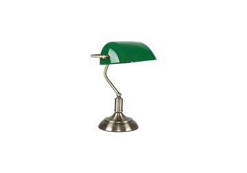 Εικόνα της 879-1T CAMERON, TABLE LAMP WITH GREEN GLASS