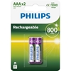 Εικόνα από Philips R03B2Α80/GRS Επαναφορτιζόμενες Μπαταρίες Προ-φορτισμένες Ni-Mh 2τμχ HR03 AAA 800mAh 1.2V