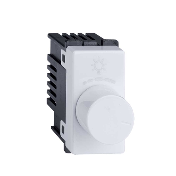 Εικόνα από Dimmer 250W Λευκός 1 Βήματος Lecce Elmark 26055