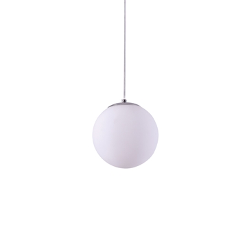 Εικόνα της Φωτιστικό Κρεμαστό Μοντέρνο Se1125 1 Op Alessia Pendant Opal Μονόφωτο Μπάλα Λευκό Home Lighting 77-8119
