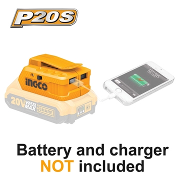 Εικόνα της Ασύρματος Φορτιστής USB-A Li-Ion Powerbank SOLO INGCO CUCLI2001