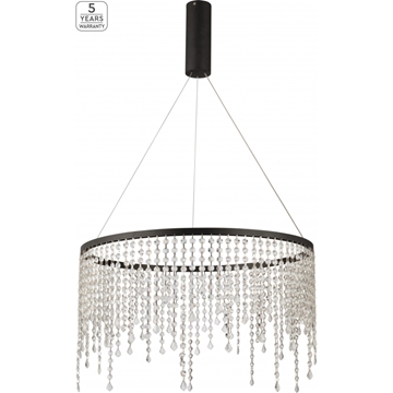 Εικόνα της Φωτιστικό Κρεμαστό Se Led 60 Crescendo Pendant Black Home Lighting 77-8136