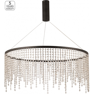 Εικόνα της Φωτιστικό Κρεμαστό Se Led 80 Crescendo Pendant Black Home Lighting 77-8137