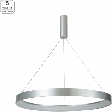 Εικόνα της Φωτιστικό Κρεμαστό Se Led 80 Amaya Pendant Nickel Mat Home Lighting 77-8145