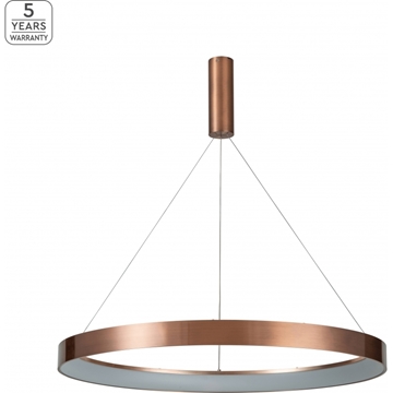 Εικόνα της Φωτιστικό Κρεμαστό Se Led 80 Amaya Pendant Copper Home Lighting 77-8151