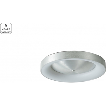 Εικόνα της Φωτιστικό Πλαφονίερα Se Led 60 Amaya Ceiling Nickel Mat Home Lighting 77-8157