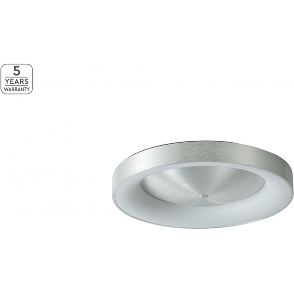 Εικόνα από Φωτιστικό Πλαφονίερα Se Led 60 Amaya Ceiling Nickel Mat Home Lighting 77-8157