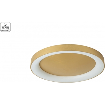 Εικόνα της Φωτιστικό Πλαφονίερα Se Led 80 Amaya Ceiling Brushed Gold Home Lighting 77-8160