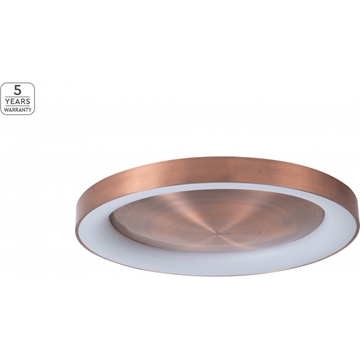 Εικόνα της Φωτιστικό Πλαφονίερα Se Led 80 Amaya Celing Copper Home Lighting 77-8162