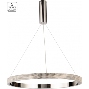 Εικόνα της Φωτιστικό Κρεμαστό Se Led 60 Amarylis Pendant Chrome Home Lighting 77-8163