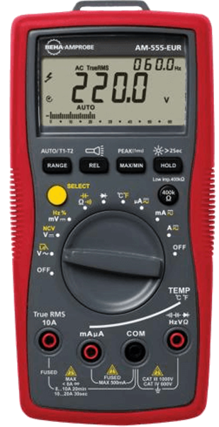 Εικόνα από Amprobe AM-555 True-RMS Ψηφιακό Πολύμετρο