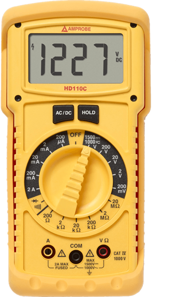 Εικόνα από Amprobe HD110C Πολύμετρο Βαρέως Τύπου