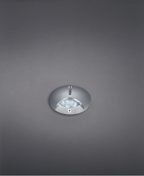 Εικόνα από Φωτιστικό Σποτ Χωνευτό Στρογγυλό Γκρί Αλουμίνιο 2.5W LED Λευκό Wip Allum 3960-09-6