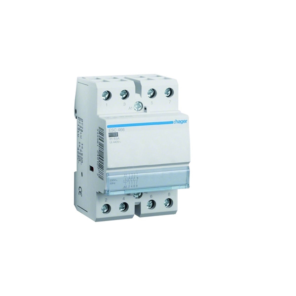 Εικόνα από Ηλεκτρονόμος 230V 63A 3NO+1NC Hager