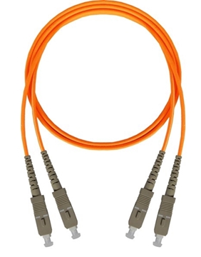 Εικόνα της F.O. Patch Cord SCPC - SCPC “Duplex” πολύτροπο (ΜΜ) 50/125μm OM2