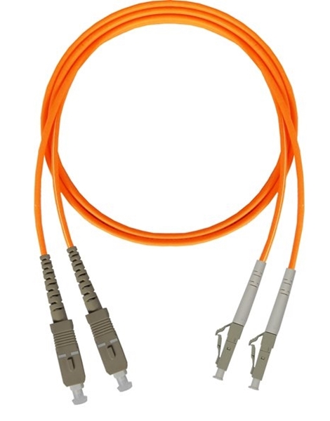 Εικόνα από F.O. Patch Cord SCPC - LCPC “Duplex” πολύτροπο (ΜΜ) 50/125μm OM2