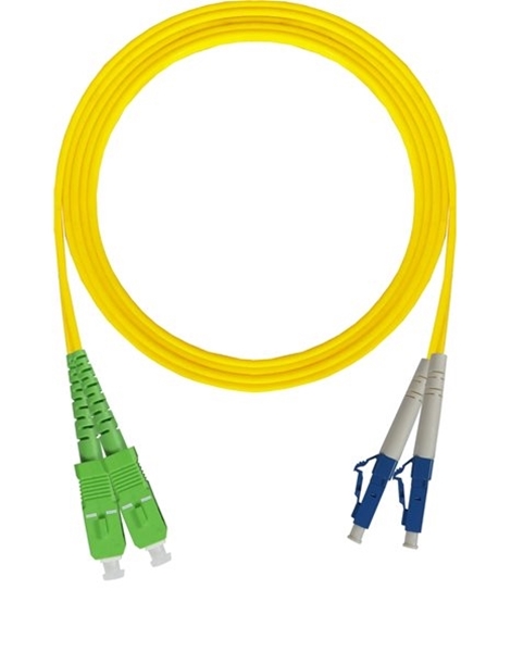 Εικόνα από F.O. Patch Cord SCAPC - LCPC “Duplex” μονότροπο (SΜ) 9/125μm G65