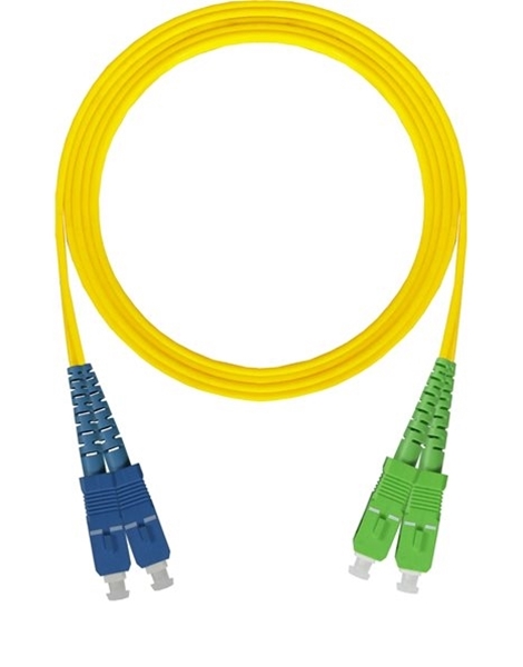 Εικόνα από F.O. Patch Cord SCPC - SCAPC “Duplex” μονότροπο (SΜ) 9/125μm G65