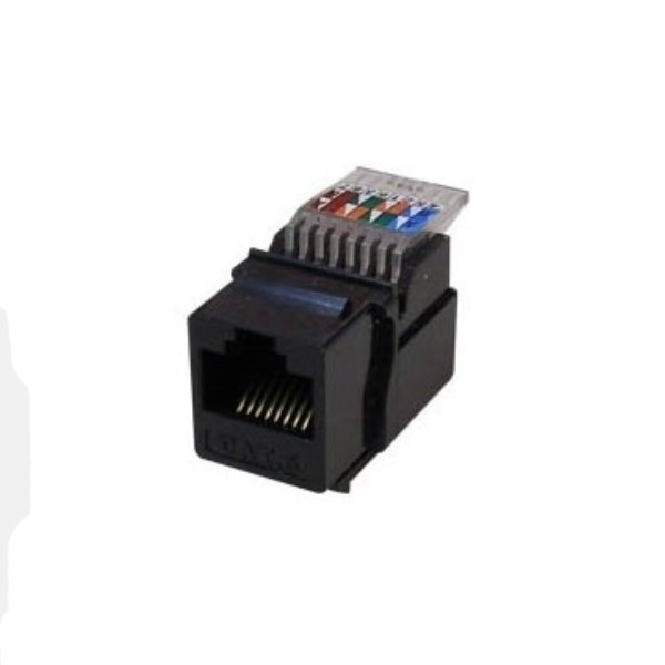 Εικόνα από Jack Rj45 Cat6 Utp Tooless Πριζας Μαυρο N113-06 Lnc 