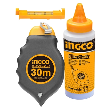 Εικόνα της Σετ Νήμα Αλφάδι Ώχρας 30m INGCO HCLR0130