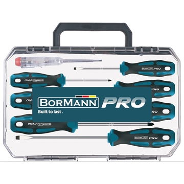 Εικόνα της Σετ 8Τμχ Κατσαβιδια (4Xsl 3Xph : 1 Voltage Tester) S2 (036593) BORMANN Pro BHT1664