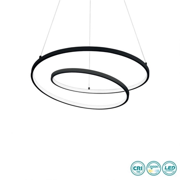 Εικόνα της Φωτιστικό Κρεμαστό OZ SP D60 NERO Ideal Lux 269436