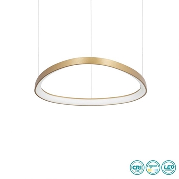 Εικόνα της Φωτιστικό Κρεμαστό GEMINI SP D61 OTTONE Ideal Lux 269832