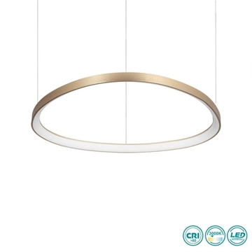 Εικόνα της Φωτιστικό Κρεμαστό GEMINI SP D81 OTTONE Ideal Lux 269849