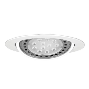 Εικόνα της Φωτιστικό Spot ITAL Κ ES111 GU10 1x75W Μαύρο KT Lighting 300-12275-03