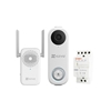 Εικόνα από CS-BD-DB1C 2MP Video Doorbell Kit with Chime Transformer WiFi 2.1mm Ezviz