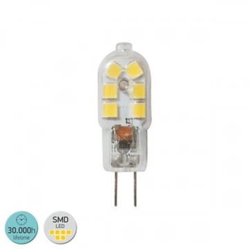 Εικόνα της Λαμπτήρας LED G4 2.5W 12V 6000K Spotlight