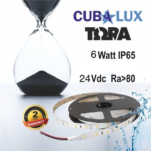 Εικόνα από Ταινία LED 6W Ip65 24V Nw 4000K 5M Tora Cubalux 50-0063