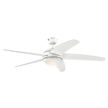 Εικόνα της Ανεμιστήρας Οροφής 52in-132cm Bendan White/White blades, LED Westinghouse 7207040