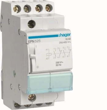 Εικόνα της Ρελέ Τηλεχειριζόμενο 230V Ac/110V Dc, 2NO+2NC Hager