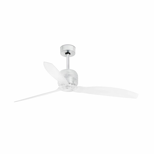 Εικόνα από Deco Fan O1280 Mm Chrome 3 Transparent Blades Faro 33394D