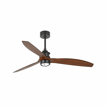 Εικόνα της Just Fan O1280 Mm Black Wood Blades Osc 17W 3000K Faro 33395-10