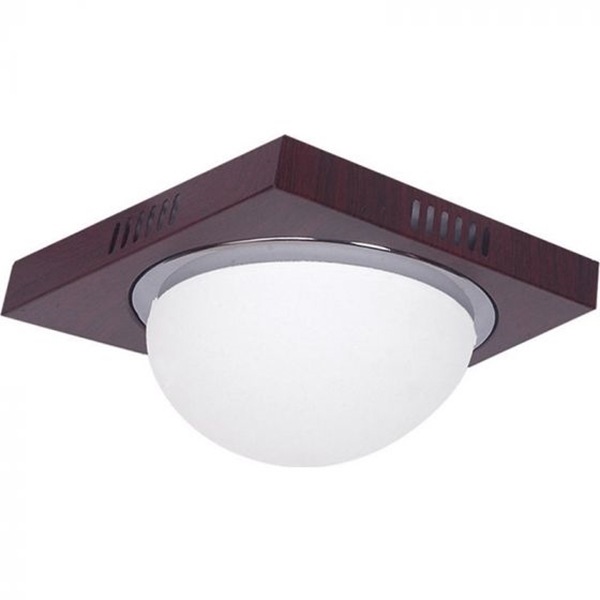 Εικόνα από Πλαφονιέρα Οροφής Καφέ 34cm 3083F Φ34 TECO Homelighting 77-1836